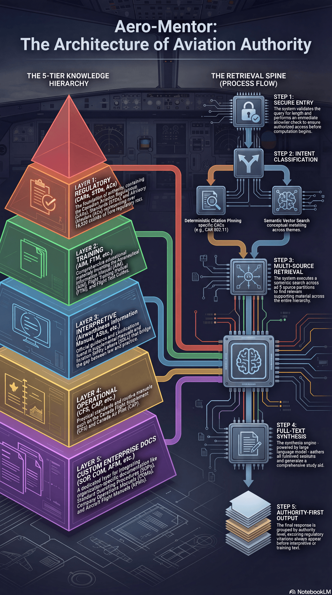 Aero-Mentor architecture infographic